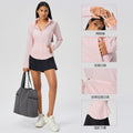 Summer cooling sun protection clothing for women - uv protection, slimming waist design, concealable hood, outdoor sun protection jacket dss098