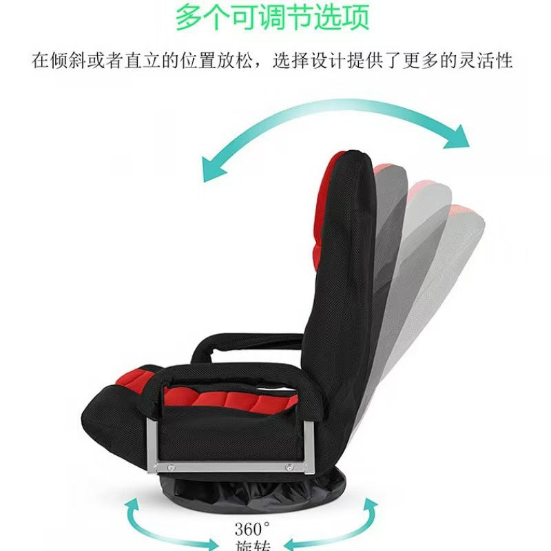 hot-selling gaming floor chair, beanbag lounger, foldable swivel tatami, balcony gaming recliner, floor chair
