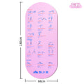 Pvc skipping rope mat - silent shock absorption, high-density yoga fitness mat, indoor anti-slip mat, sound-proofing jump rope/dance mat