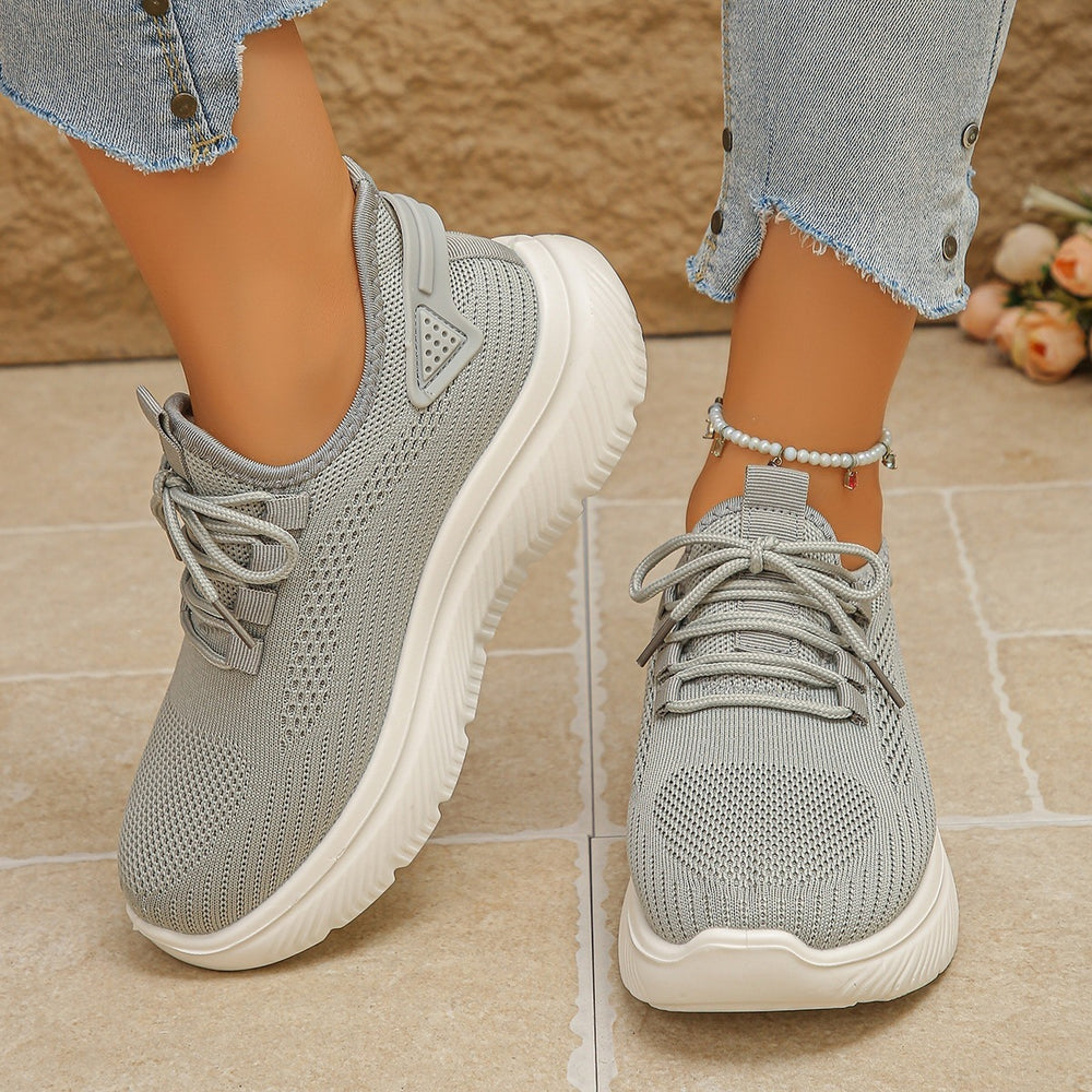 Exportfall and winternew arrivalfly woven mesh breathable thick solefleece-linedthickened cotton shoes work clothingcasual walking dad shoes for women