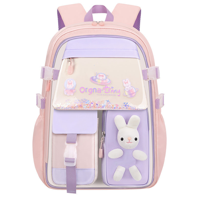 2025 cross-border ergonomic school backpack for kids - lightweight, load-reducing, new design for elementary school students - wholesale