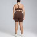 plus size lycra yoga clothes suit high elastic breathable brushed sportswear suit women's summernew arrival fitness clothes