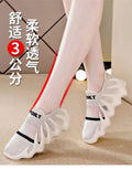 Octopus women's shoes soft bottom lightweight thin mesh cut out socks shoes thin fly woven breathable low anklecasual shoes for women