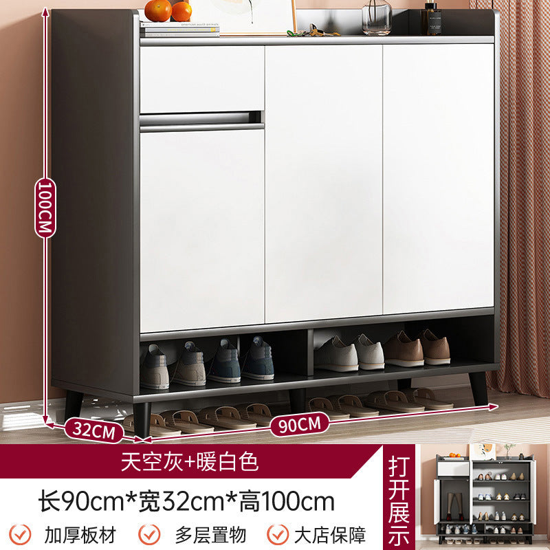 Shoe cabinet Home entrance Simple modern entry Living room Simple small apartment Large capacity Economic storage Shoe rack