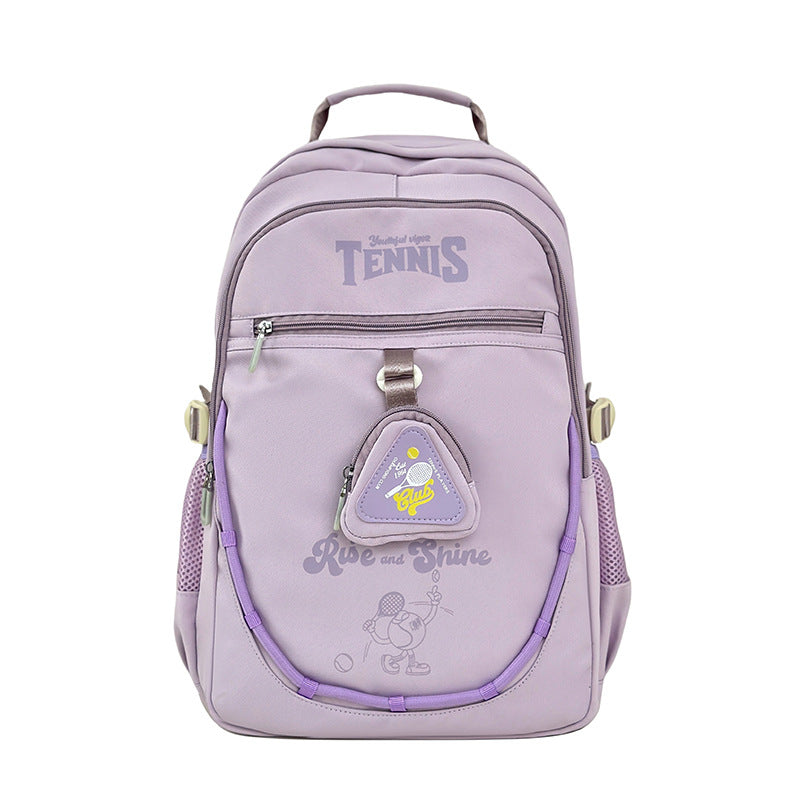 New large-capacity schoolbag Mori cute cartoon bear backpack lightweight student schoolbag simple backpack female