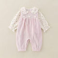 Spring autuminfant super cute baby suit spring style baby shirt clothes overalls outing two-piece set
