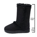 Exportthick sole snow boots fur all-in-onewinter style fleece-linedthickenedpetitesheattechnortheast cotton shoes knee high boots