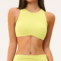 brushed yoga sports push-up bra backless high-elastic bubble wrap with chest pad and beautiful back fitness top 5529