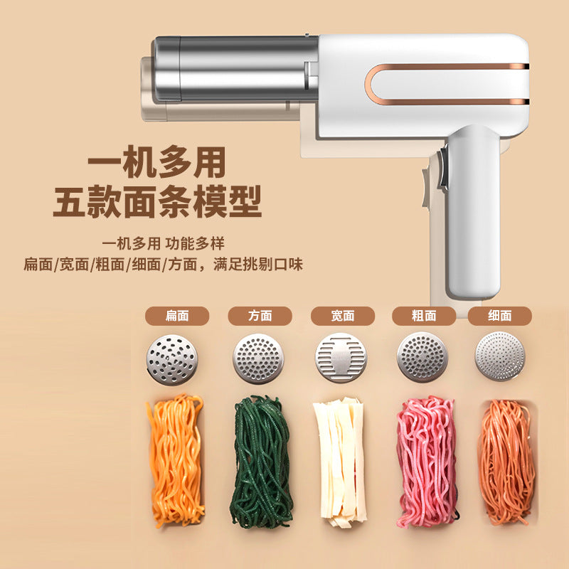 household small fully automatic noodle machine electric noodle press noodle machine portable wireless handheld noodle gun
