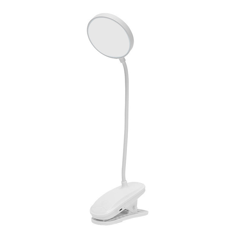 Student study reading lamp rechargeable clip-on desk lamp foldable work led bedroom bedside creative reading book light
