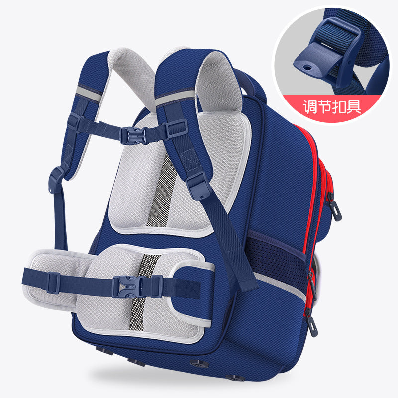 Factory direct hengwo new school backpacks, grades 3-6, double shoulder straps, back pain relief, large capacity elementary school backpack