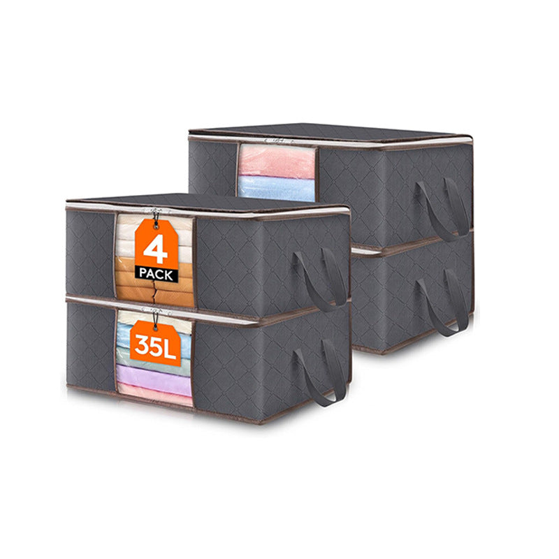 hot-selling finishing bag, reinforced clothing storage bag, oversized capacity clothes blanket quilt storage box