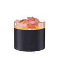 Creative salt stone aroma diffuser - add essential oils, home desktop ambient night light, office desk humidifier