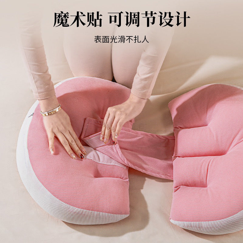 Direct from the factory: customizable maternity pillows, lumbar support pillows, side-sleeper pillows, belly support pillows – the ultimate pregnancy comfort solution for side sleepers