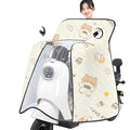 Motorcycle & electric scooter summer windshield cover - rainproof, sun protection, windproof, waterproof, motorcycle & electric scooter hood style