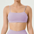 Custom new cross-border sports bra and tank top set for women - barely-there feel, butt-lifting yoga outfit, outdoor fitness yoga pants set