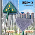 Hands-free triangular mop - new glass cleaning tool, ceiling cleaner, cabinet cleaner, all-purpose multi-function mop for home use