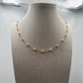 Colorfast pearl gypsophila necklace collarbone chain women's fashionelegant super fairy necklace trendy