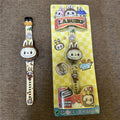 Labubu kids' watch toy - perfect gift for boys and girls in preschool! light-up cartoon electronic watch - ideal party favor