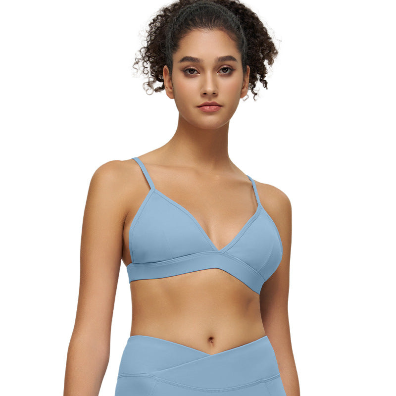 Export fitness nude yoga clothes high elastic bubble wrap sports intimateshigh waist hip lifting silm pants yoga clothes bra