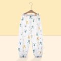 Baby pants summer thin pure cotton children's mosquito pants boys girls bloomers baby long pants sleep pants mesh