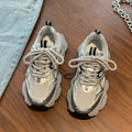 Dad shoes for women 2025new arrivalautumn winterfleece-lined two cotton shoes easiest for matchthick soleheight increascasual sneakers