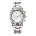 watch new arrival geneva watch diamond-encrusted alloy steel strap watch women's quartz watch watch women