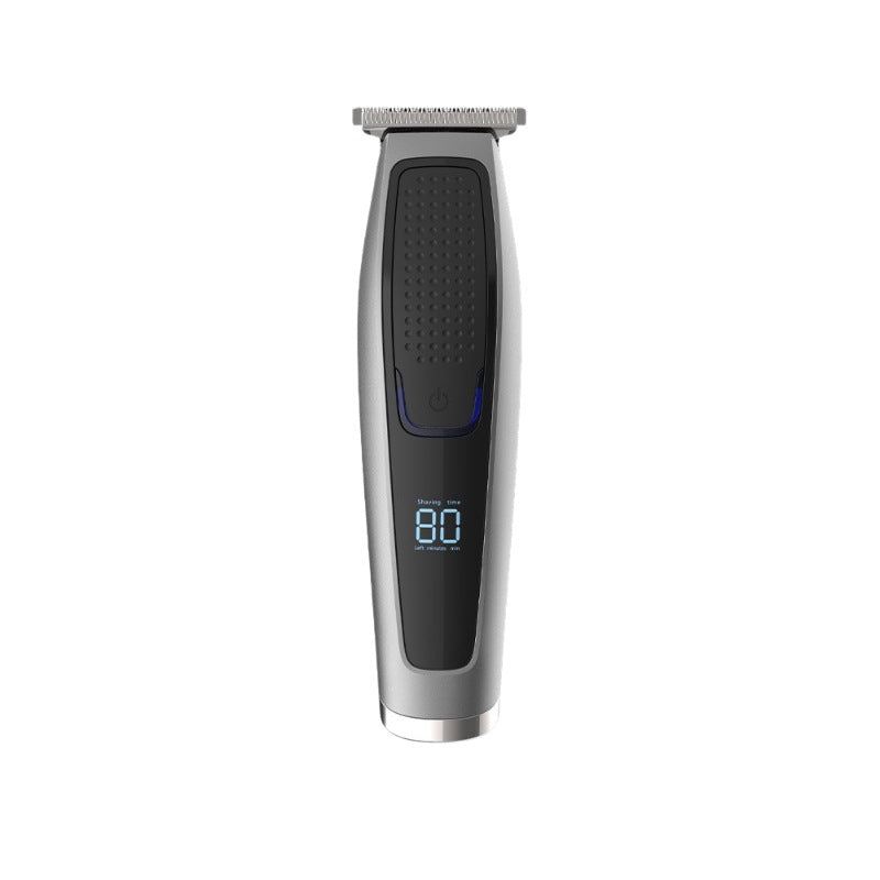 Digital display home electric hair clipper multifunctional electric hair trimmer salon rechargeable multi-speed fine-tuning hair clipper cross-border wholesale