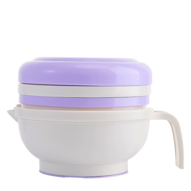 Manual baby food grinder, infant puree bowl, food processor stick, baby food supplement tools and supplies