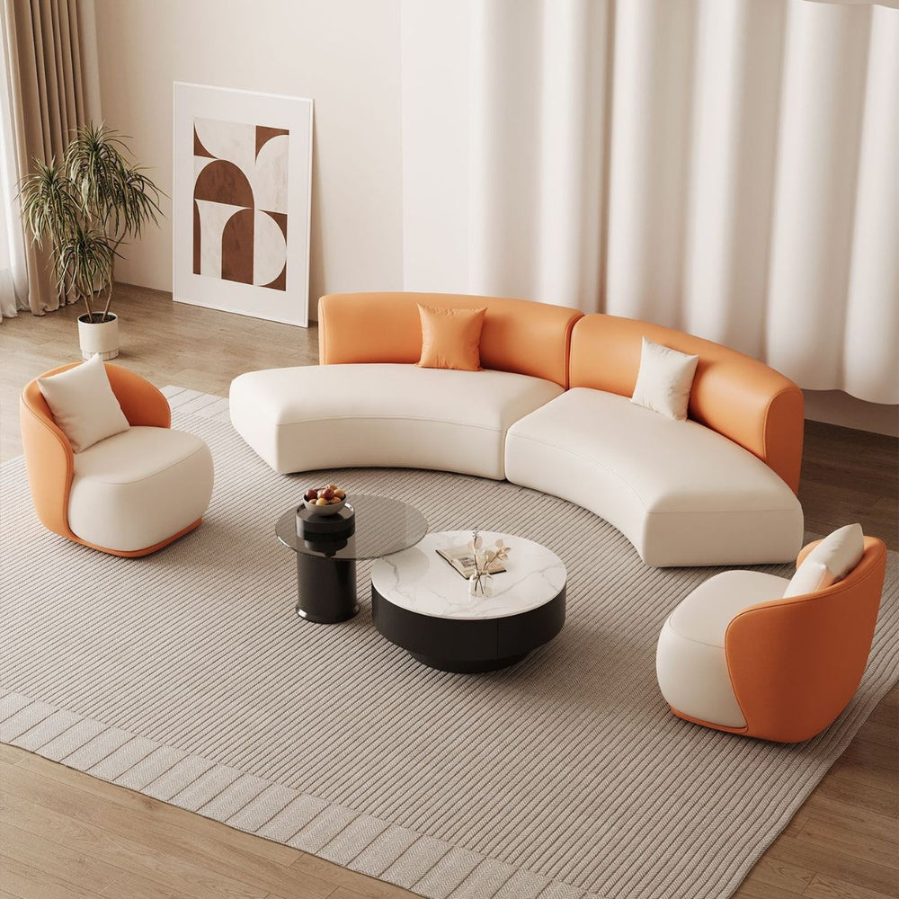 Office sofa and coffee table set - reception, negotiation, store, hotel, clothing store, business, light luxury, office, minimalist, modern