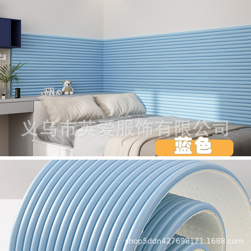 Anti-collision strip, children, babies, environmentally friendly, non-toxic, free sticker, seamless bay window corner door frame corner hemming, anti-collision