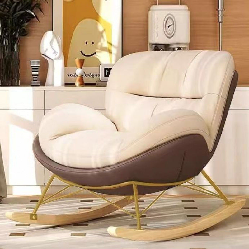 Butterfly rocking chair recliner household living room lazy sofa adult balcony single leisure sofa Internet celebrity chair