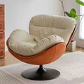 Same-day delivery single swivel sofa chair, modern minimalist style, suitable for home living room, balcony, bedroom, casual light luxury lazy sofa