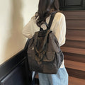 Large capacity backpack for women, 2025 new student backpack, travel backpack, multifunctional lightweight high-style backpack