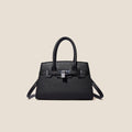 Classy sense cross-border fashion bag women's classic pure color lychee pattern crossbody bag 2026new arrivalaccessible luxurysatchel women's bag