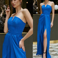 S9365  cross-border summer new european and american style fashionable sexy casual pants slit slim-fit jumpsuit