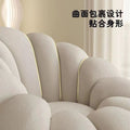 Lazy sofa can lie down and lie down pumpkin cream bedroom balcony single small sofa casualplaid tatami seat