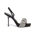 Influencer-approved sandals: 2025 summer new arrivals - fairycore rhinestone stiletto heel slides, plus size available