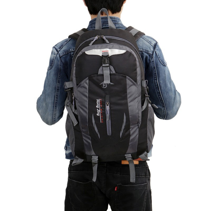 Outdoor Leisure Sports Mountaineering Bag Men's Convenient Large Capacity Off-Road Riding Backpack Hiking Short Backpack