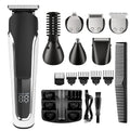 wholesale 8988for home hairdressing electric clipper suit digital display hair salon special oil head engraving hair clipper