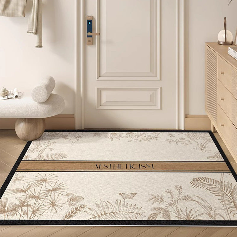 Entryway door mat: premium, customizable, low-maintenance, home-use, trendy, stain-resistant, thickened, non-slip doormat