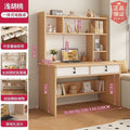 Desk for homekids learning writing desk bookcase all-in-one table desktop computer desk workbench office table