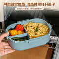 304 stainless steel divided lunch box - cartoon design, microwaveable, airtight food container for students