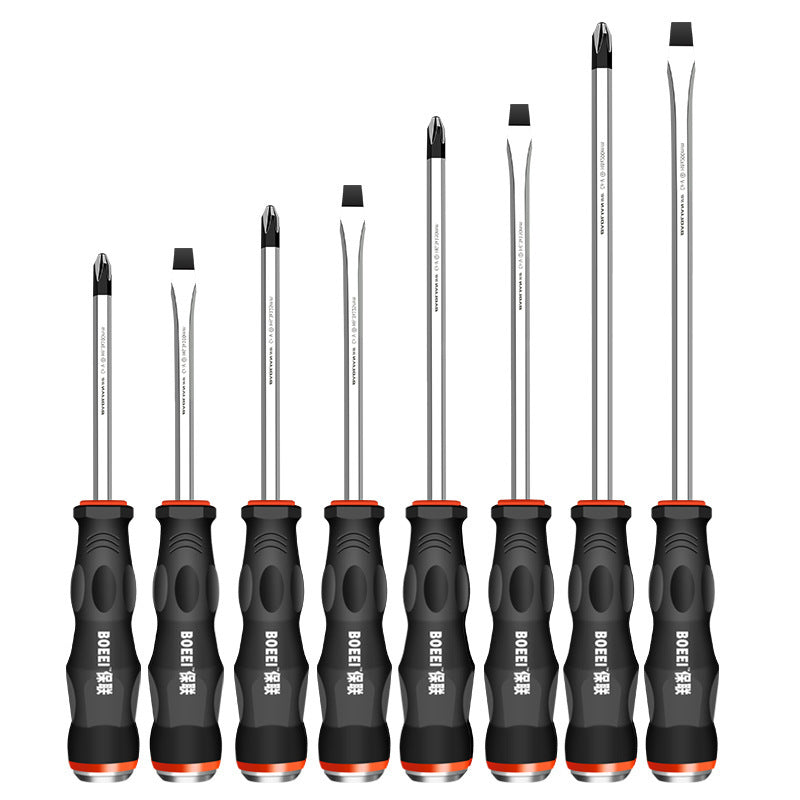 Cross screwdriver suit screwdriver one-word plum blossom screwdriver tool can be used to tap multi-function flat screwdriver