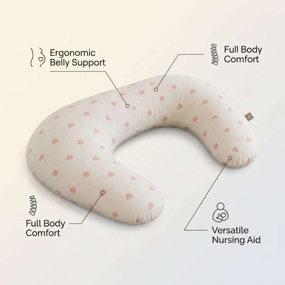 nursing pillow detachable feeding pillow portable pillow pregnant women side sleeping slope pillow pregnant women supplies essential handy gadget