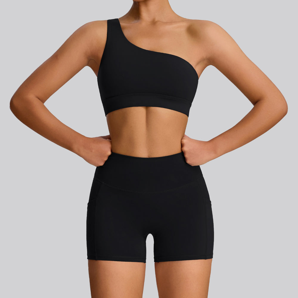Amazon's new yoga clothing suit high elastic breathable sports fitness clothing two-piece setfashion yoga clothing personalized