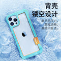 Two-color frameless heat dissipation hollow suitable for iphone15 apple 13 silicone soft edge xr wholesale mobile phone case 16