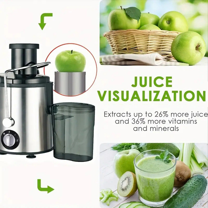 bestseller: automatic fruit and vegetable juicer with pulp separator - multifunctional juice extractor for home use