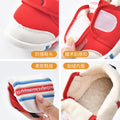 Toddler shoes for baby boys and girls, cotton shoes for 0-1-3 years old, infant and toddler soft-soled non-slip plush-lined thickened shoes for autumn and winter