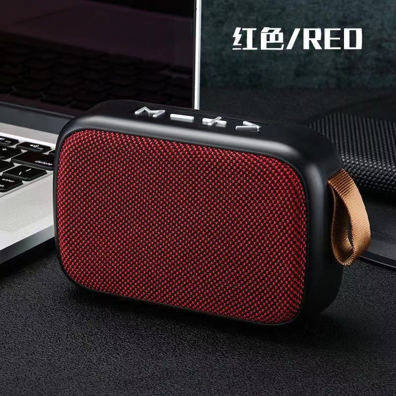G2 wireless bluetooth speaker - portable outdoor subwoofer mini speaker - home audio fabric card slot bluetooth speaker